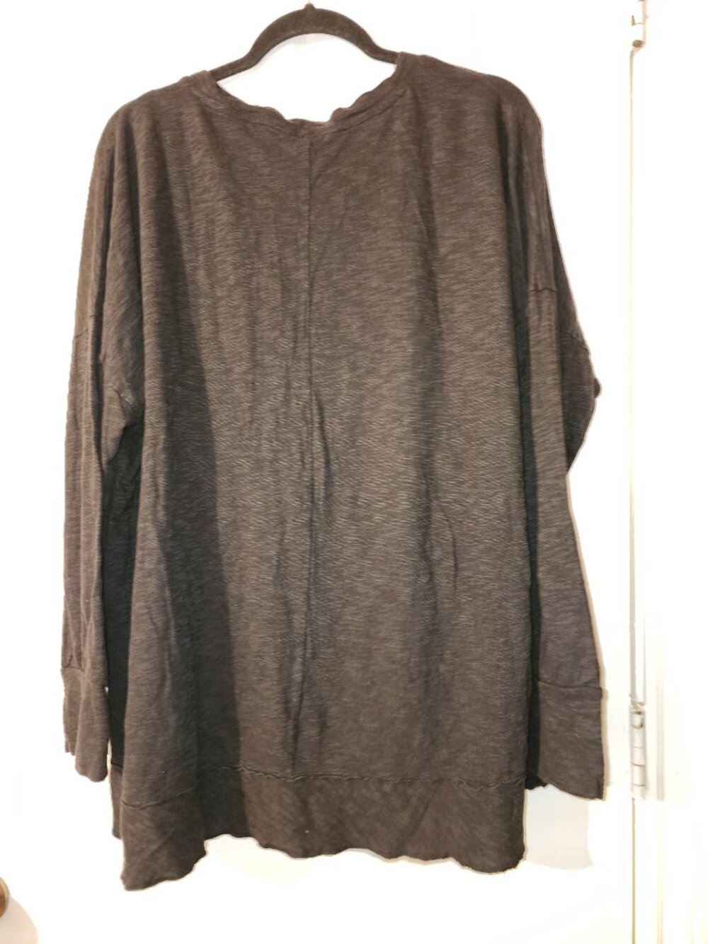 Time and Tru Women's Black Long Sleeve Top XXXL (22) Soft Relaxed Fit - Picture 2 of 11
